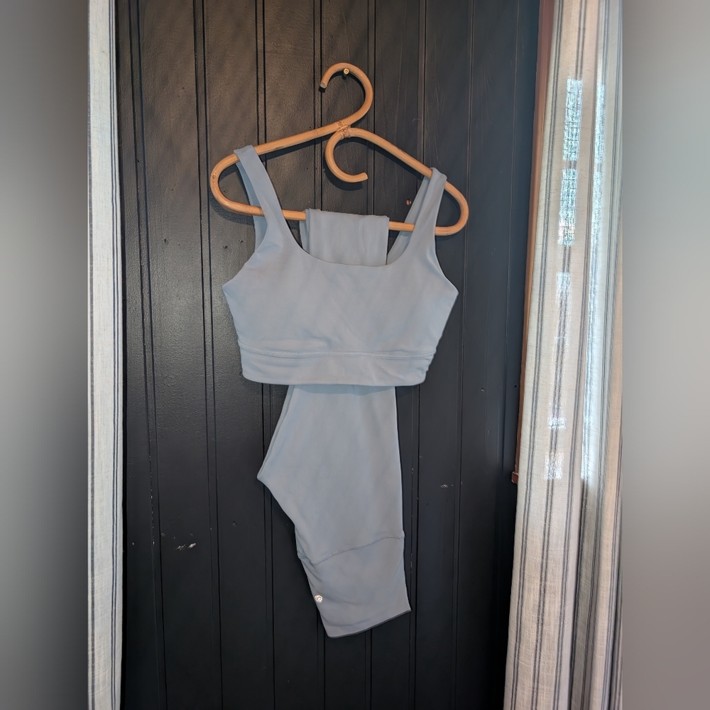 CRZ Super High Waisted Butterluxe Leggings And Matching Bra Set